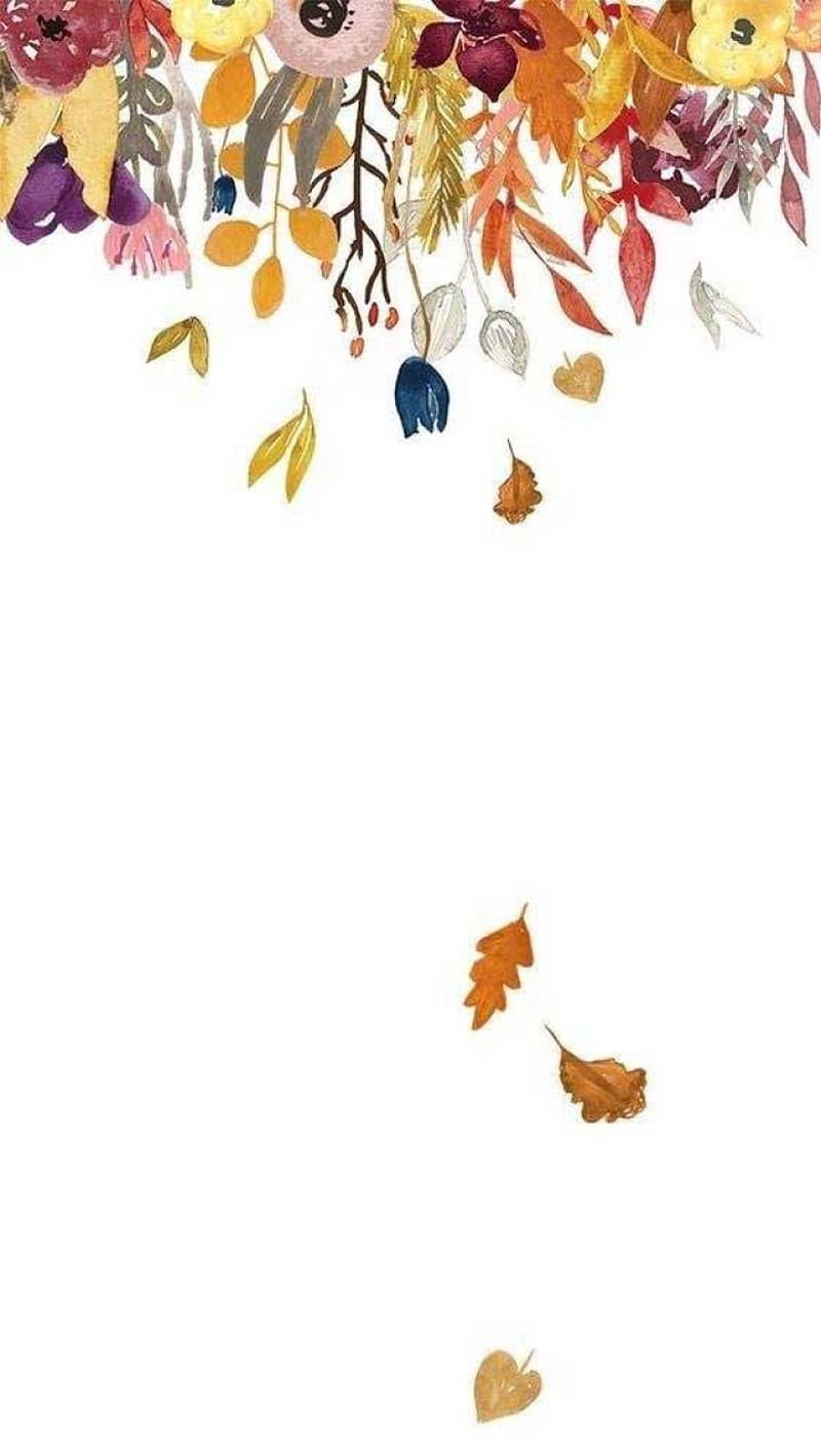 Pretty autumn watercolor - Idea , iPhone , Color Schemes, Fall Illustration, HD phone wallpaper