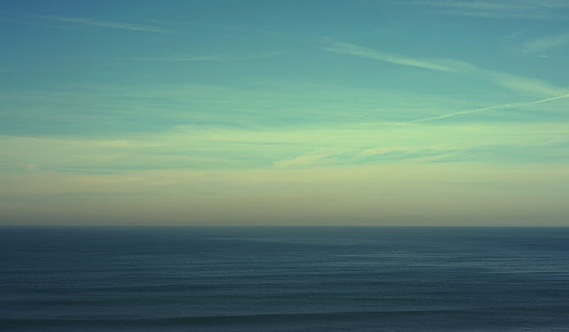 Beautiful Ocean, ocean, nature, sky, HD wallpaper