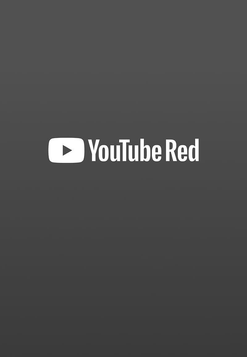 YouTube Red Black, youtube red, HD phone wallpaper