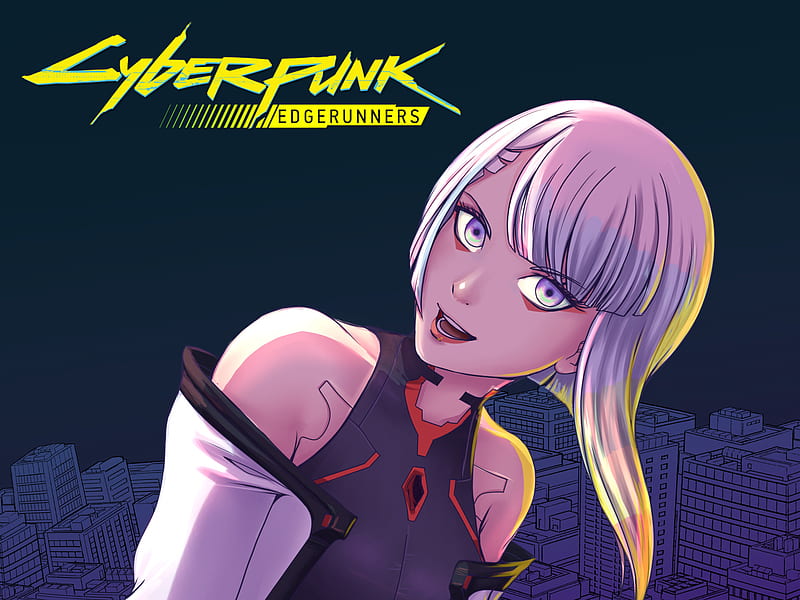 Wallpaper cyberpunk: edgerunners, 2022, lucy, fan art desktop wallpaper, hd  image, picture, background, 792616