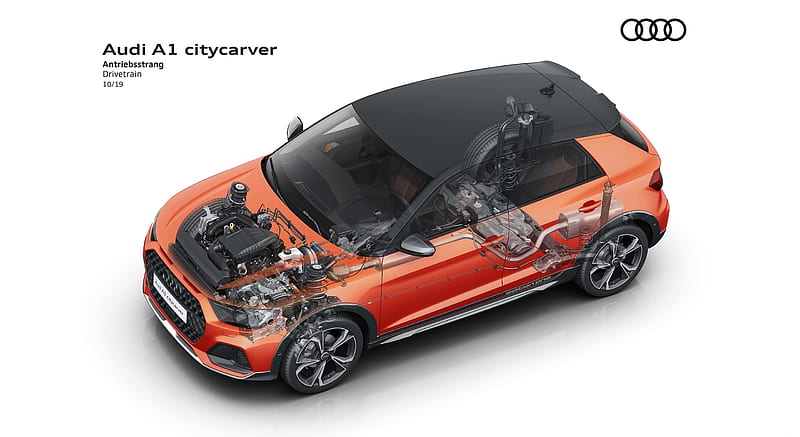 2020 Audi A1 Citycarver - Drivetrain, HD wallpaper