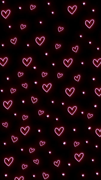 Neon Love, Heart, automotive lighting, visual effect lighting, Devil,  arafatEA, HD phone wallpaper
