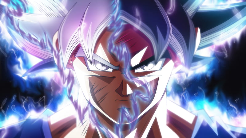 Goku, ball, dragon, instinct, mastered, son, super, tournament of power, ultra, ultra instinct, HD wallpaper