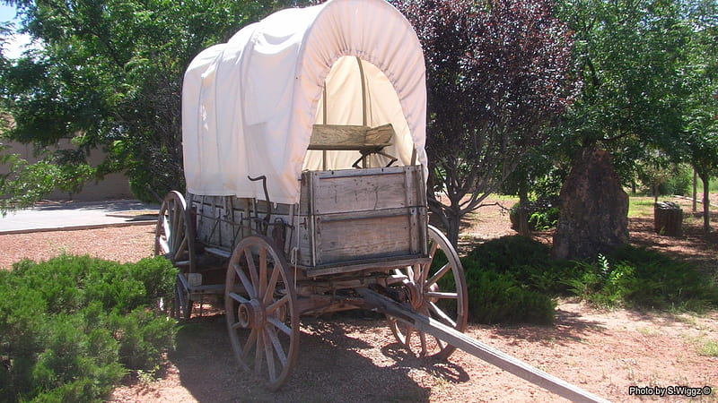 Covered Wagon, Navajo Reservation, Utah, Covered, Navajo, Wagon, Reservation, Utah, HD wallpaper