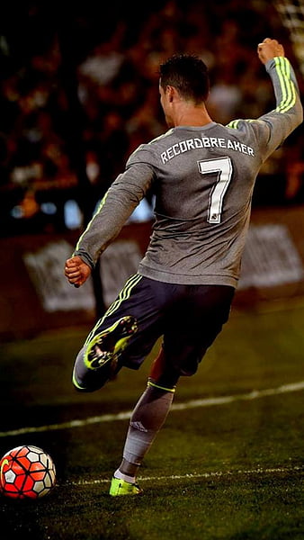 Cristiano Ronaldo, cr7, player, real madrid, sport, HD phone wallpaper