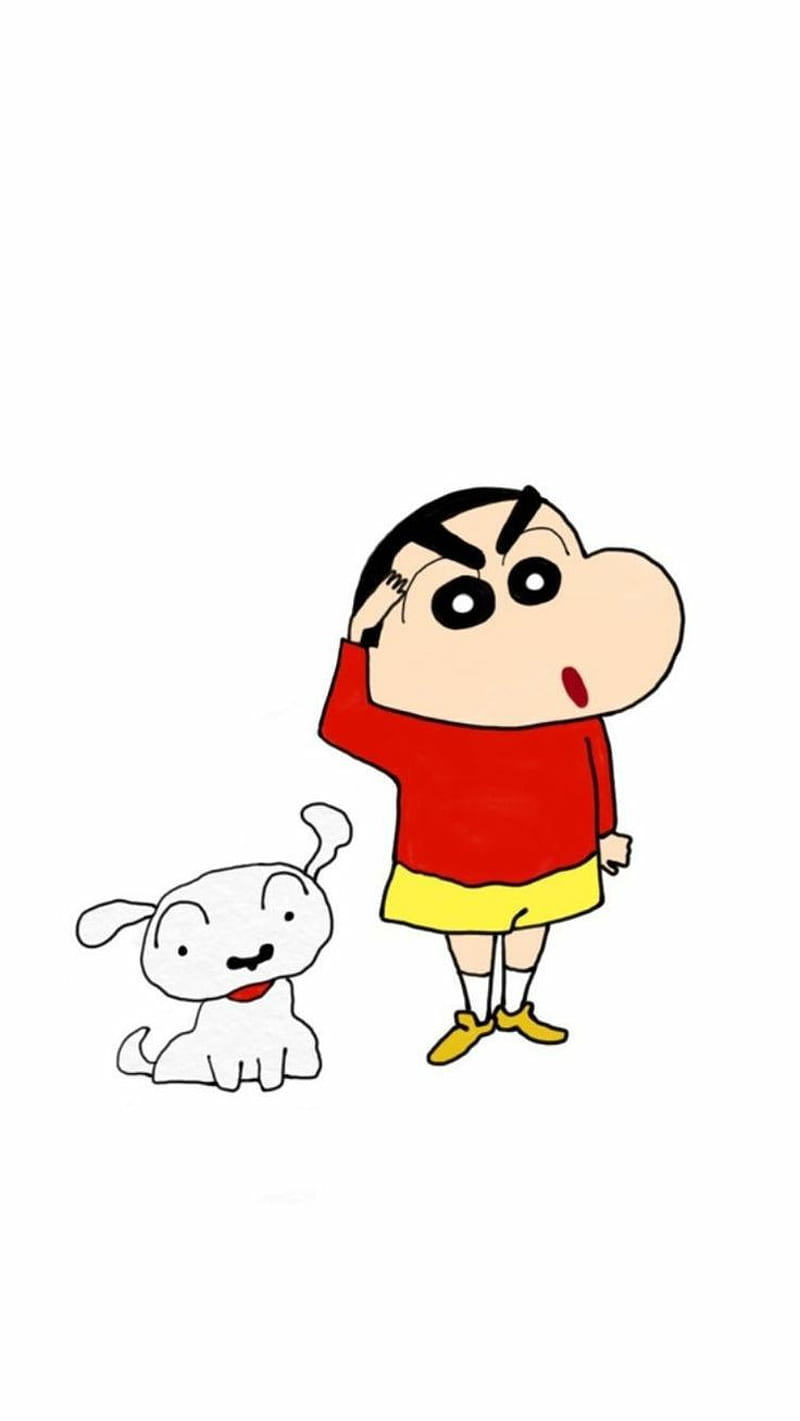 Shinchan, character, shiro, cartoon, chan, friends, animation, shin, HD  phone wallpaper | Peakpx