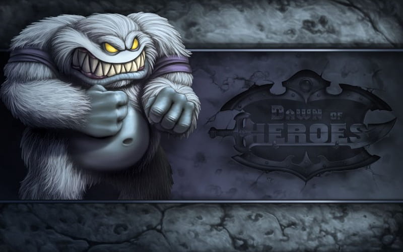 Dawn of Heroes Yeti, game, tactical, role playing, HD wallpaper