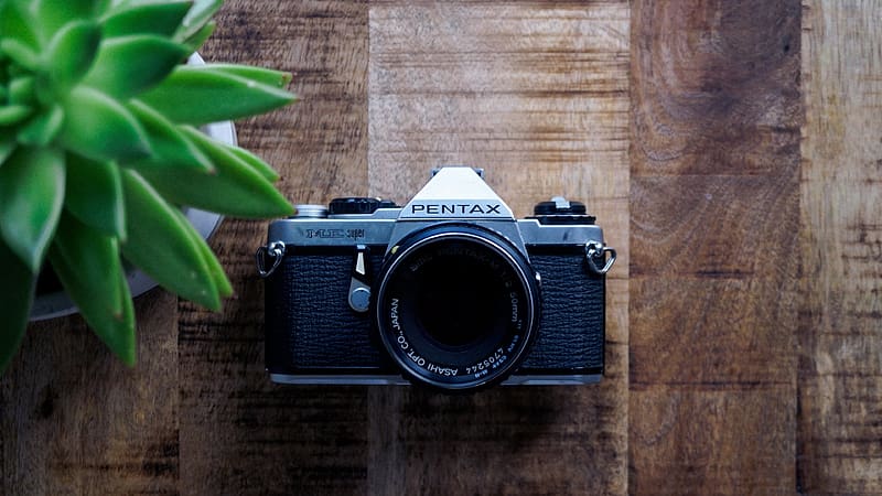 / camera old pentax and vintage, HD wallpaper