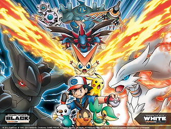 Pokemon Zekrom And Reshiram Fusion, HD Png Download - vhv