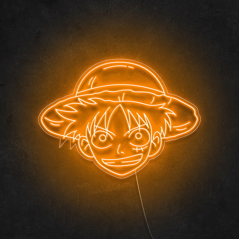 luffy neon light