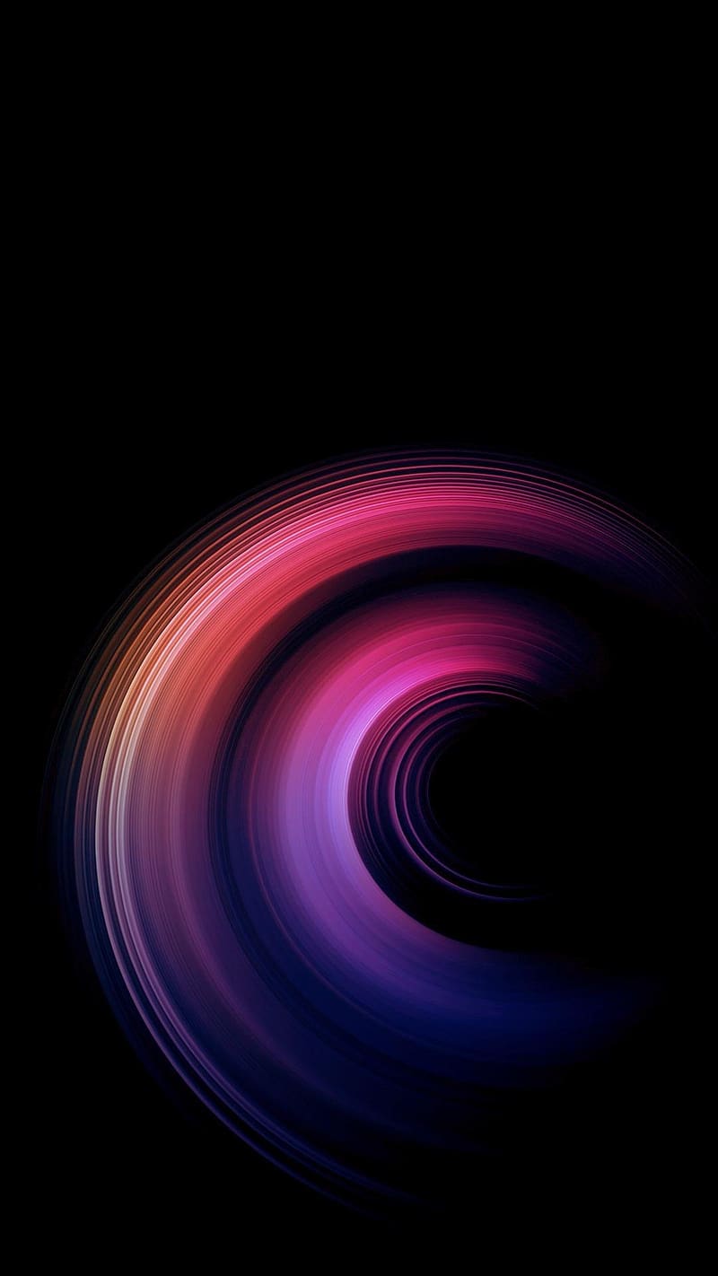 Infinix Hot, spiral purple, HD phone wallpaper