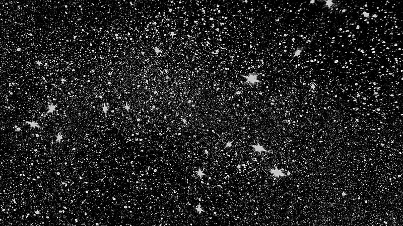Glittering Stars In Black Background Glitter, HD wallpaper