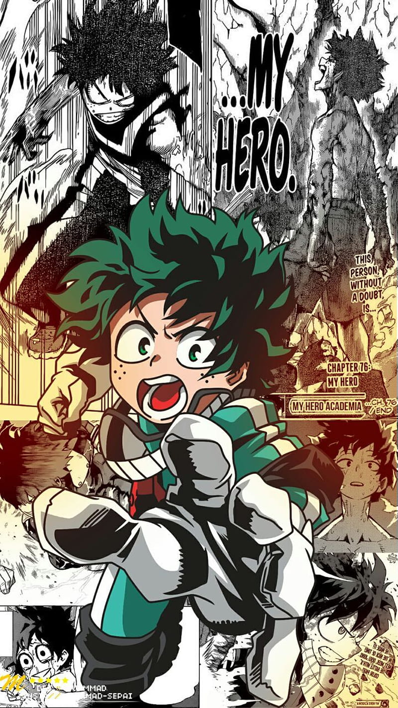 Deku, my hero academia, HD phone wallpaper