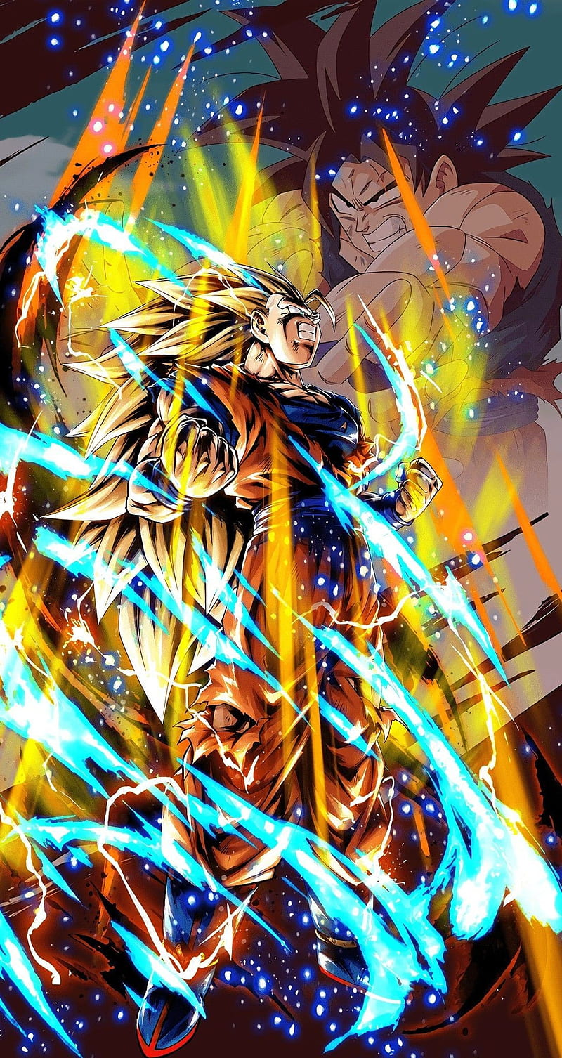 GokuSs3-Db Legends, ball, dragon, super, HD phone wallpaper