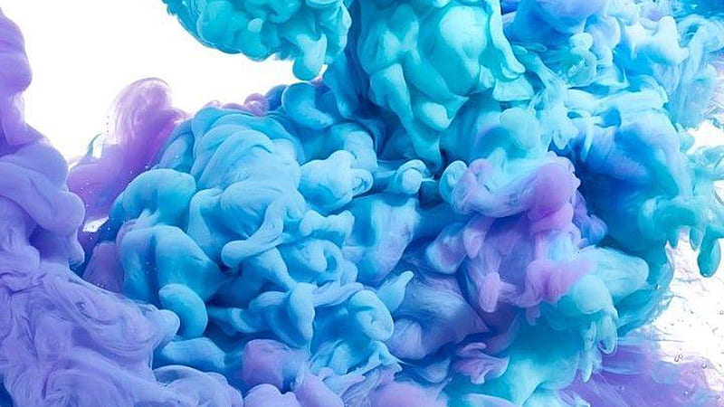 Blue Purple Smoke Background Cellular, HD wallpaper