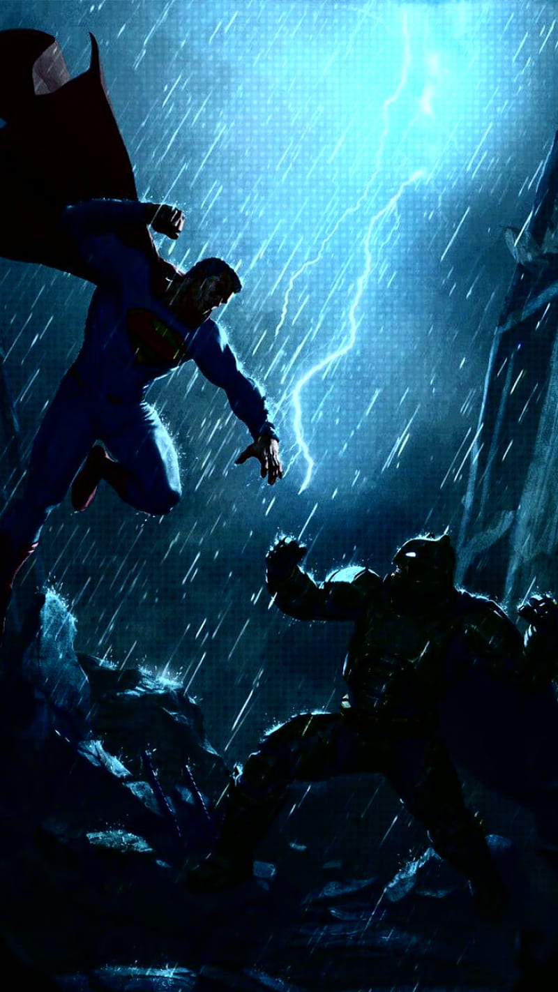 Batman Amoled, animated series, superman v batman, HD phone wallpaper |  Peakpx