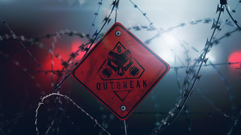 Outbreak logo, new, sign, HD wallpaper