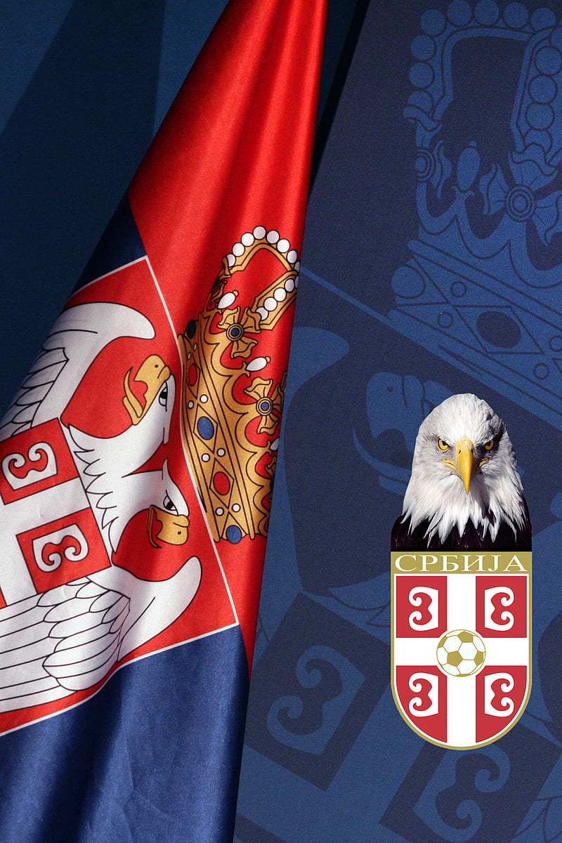 Orlovi Srbija, grb, navijaci, zastava srbije, HD phone wallpaper