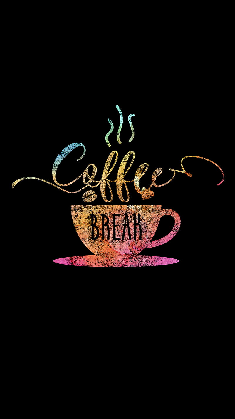 Coffee Break, DimDom, Life, Love, Morning, HD phone wallpaper