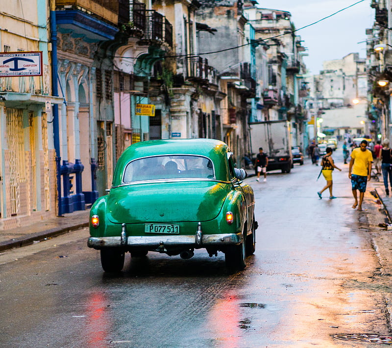 Cuba cars, car, city, havana, oldtimer, street, HD wallpaper | Peakpx