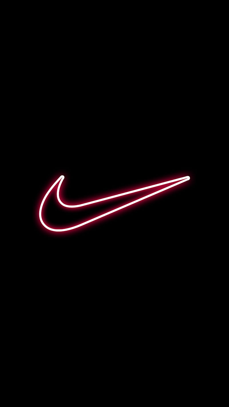 Nike Neon, nike red, red, HD phone wallpaper | Peakpx