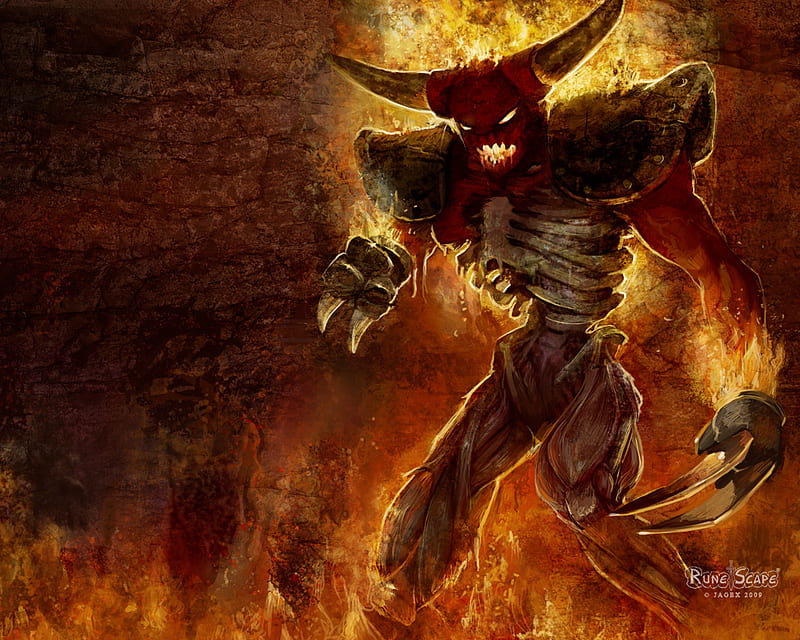 Tormented demon- Runescape, monsters, demon, runescape, rs, tormented demon, cool, HD wallpaper