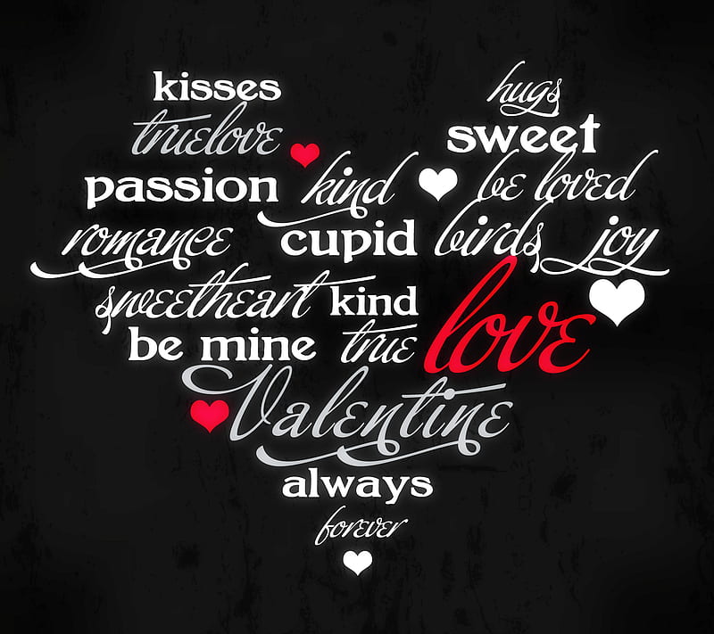 Love, abstract, heart, red, sayings, sign, valentine, HD wallpaper | Peakpx