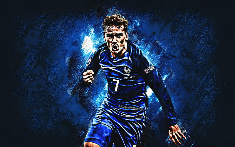 Antoine Griezmann, france, french, soccer, sport, football, griezmann, HD wallpaper