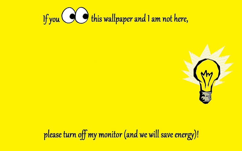 Economize energy, monitor, turn off, green, economy, energy, HD wallpaper