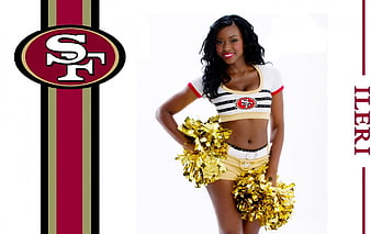 San francisco 49ers cheerleaders hi-res stock photography and