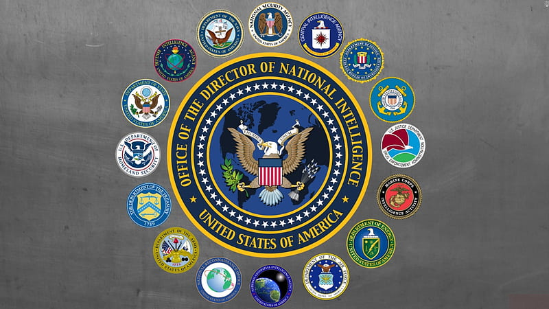 cia , emblem, badge, symbol, crest, circle, CIA Terminal, HD wallpaper