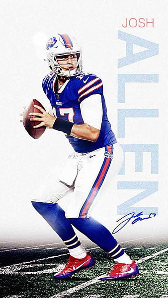 Josh Allen, bills, football, nfl, HD phone wallpaper