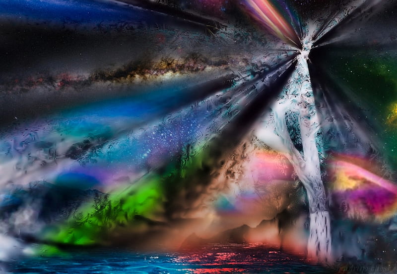 The Rays of the Ra, painting, 3rd eye, universe, energy, HD wallpaper