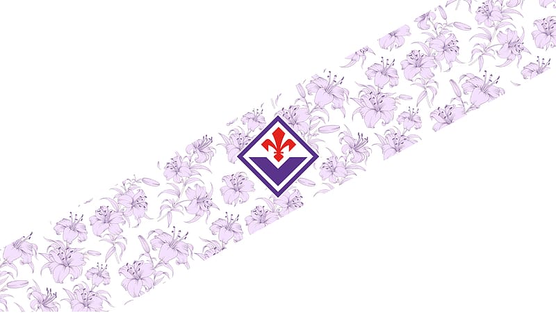 ACF Fiorentina, fiorentina, violets, lilies, purples, HD wallpaper