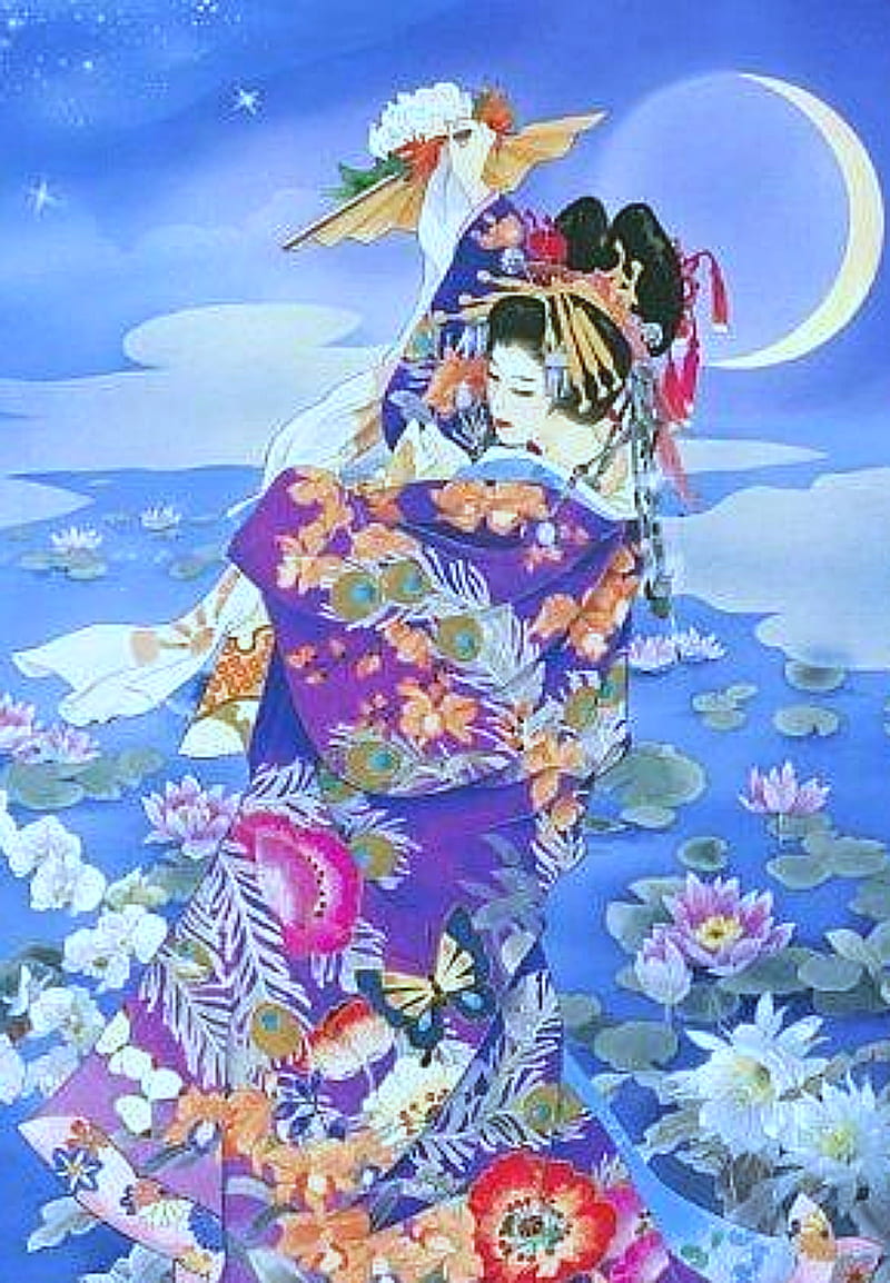 Colourful, drawing, god, japanese, sun, HD phone wallpaper