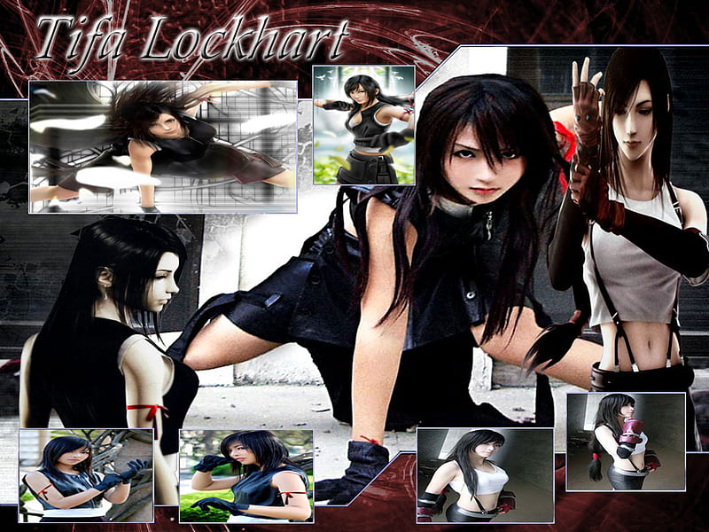 Tifa Lockhart, ffvii, cosplay, video game, lockhart, tifa, HD wallpaper