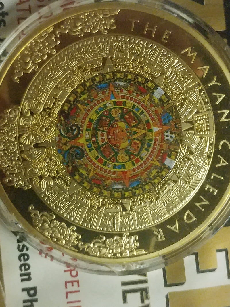 Mayan Gold Coin, HD phone wallpaper