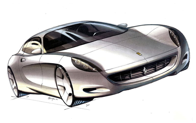 Ferrari_612_10, racing engine, my ferrari, speed machine, power, horse power, fulfil the expectations, HD wallpaper