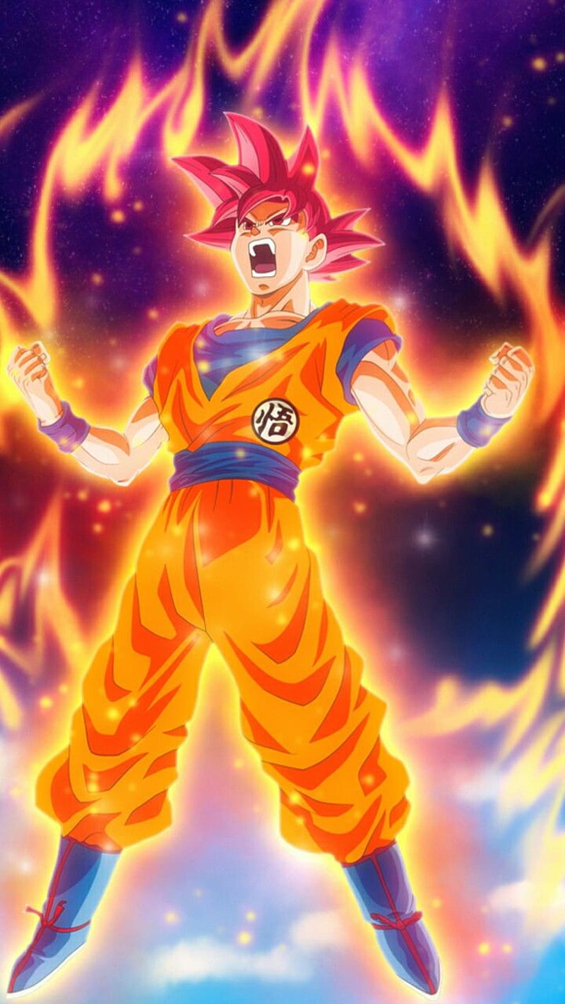 Goku fase god. Dragon ball iphone, Dragon ball super , Dragon ball, Goku Galaxy, HD phone wallpaper
