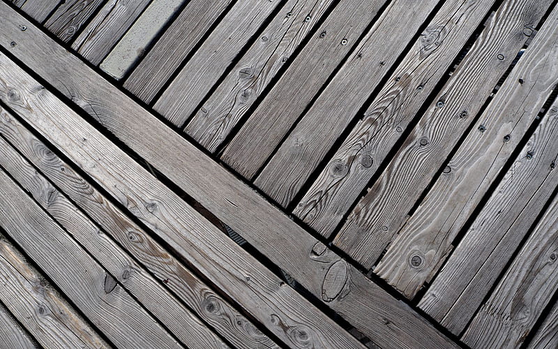 gray wood planks texture, background with gray boards, wooden planks texture, old wooden planks, wooden texture, HD wallpaper