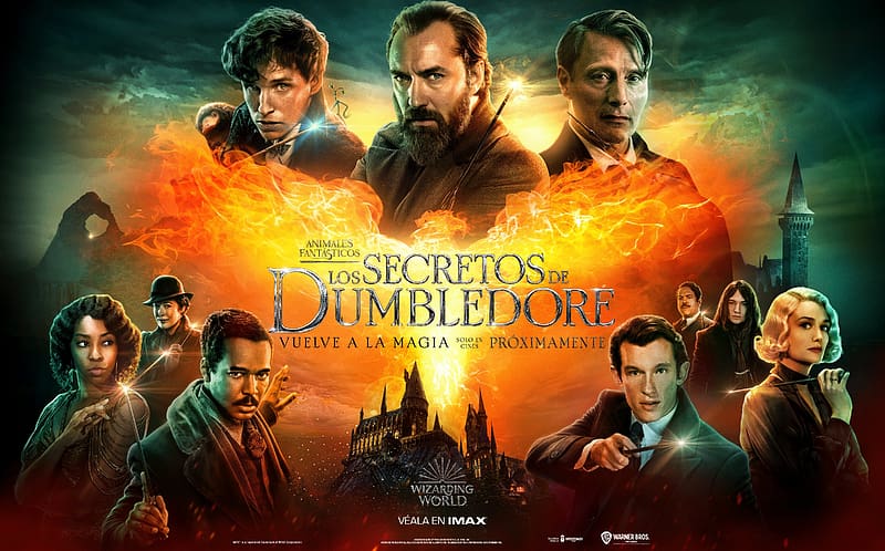 Jude Law, Movie, Eddie Redmayne, Mads Mikkelsen, Newt Scamander, Callum Turner, Fantastic Beasts: The Secrets Of Dumbledore, Fantastic Beasts, HD wallpaper