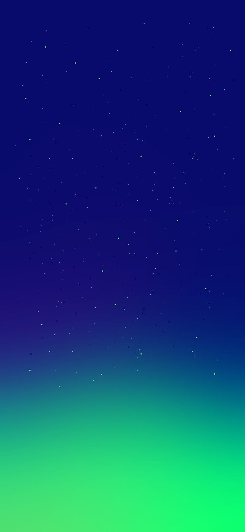 GreenBlue Space, night, landscape, green, blue, galaxy, HD phone wallpaper