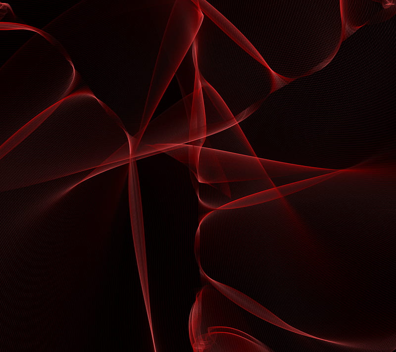 String Art RedBlack, black, desenho, red, HD wallpaper