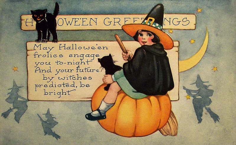 HD Halloween Vintage Cards là những thẻ Halloween đầy cổ điển và ma mị, tạo ra sự ấn tượng mạnh khi đưa bất kì thông điệp hay lời chúc nào trở nên sắc nét và đẹp mắt nhất. Hãy tải về các loại thẻ này để mang đến cho người thân và bạn bè của bạn những lời chúc tốt đẹp nhất trong ngày Halloween.
