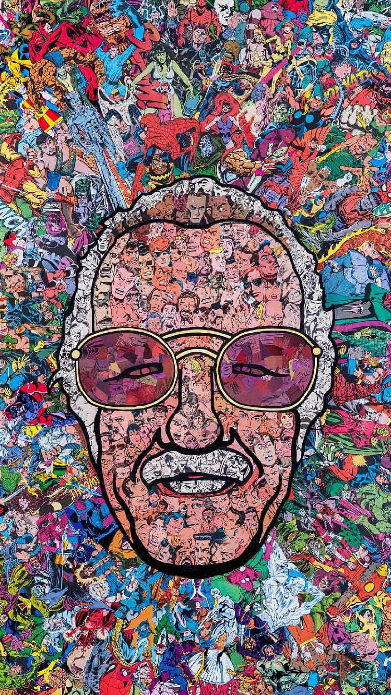 Stan lee, marvel, comic, super, HD phone wallpaper