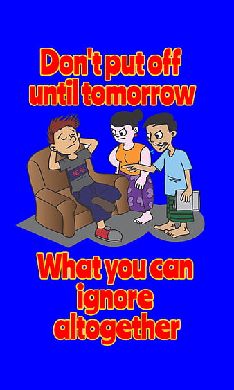 Dont Put Off, bored, funny, ignore, red, sarcasm, silly, text, HD phone  wallpaper | Peakpx
