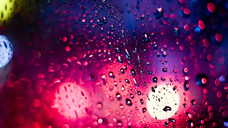 Water Drops Window Macro Glass , waterdrops, graphy, macro, glass, HD wallpaper