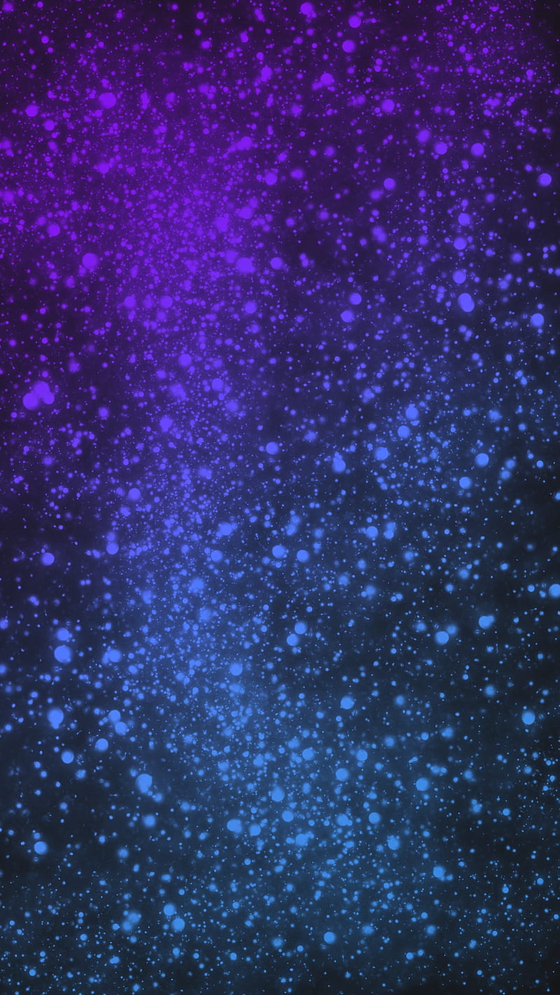 Gradient Stars 01, FMYury, abstract, black, blue, circles, cold, color, colorful, colors, cool, cosmic, cosmos, dots, galaxy, purple, space, ultraviolet, violet, HD phone wallpaper