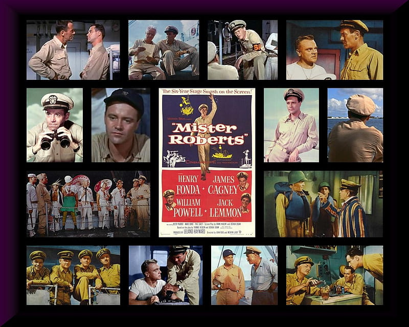 Mister Roberts 1955, roberts, mister roberts, movie, cagney, film, films, henry, movies, fonda, HD wallpaper