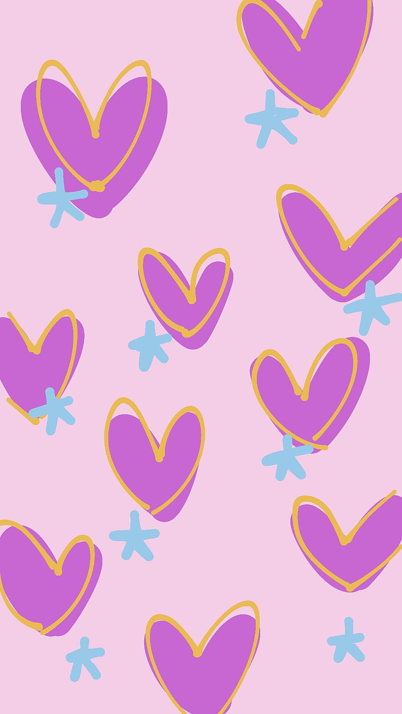 heart, love, star, feliz, nice, paz, rose, ternura, vida, HD phone wallpaper